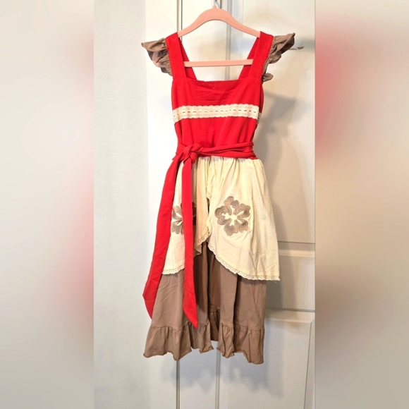 NWT Only Little Once Moana Dress Girls Size 12 - Picture 5 of 8